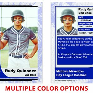 Baseball Trading Card 10