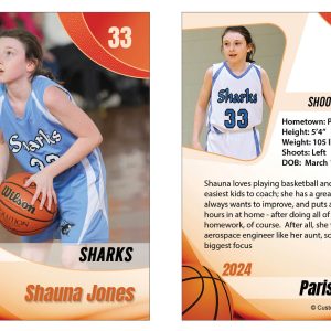 Basketball Trading Card 02