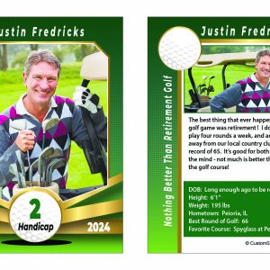 Golf Trading Card 01