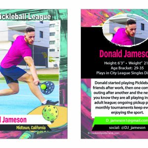 Pickleball Trading Card 02