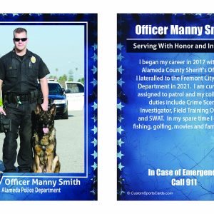 Police Trading Card 03
