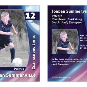Soccer Trading Card 02