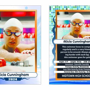 Swimming Trading Card 01